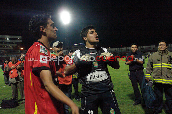 Deportivo Cuenca vs Boca Juniors 23 de Abril del 2009