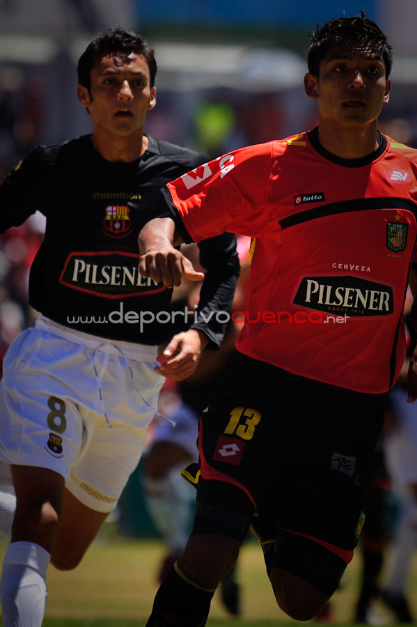 Deportivo Cuenca vs Barcelona 16 de Agosto del 2009