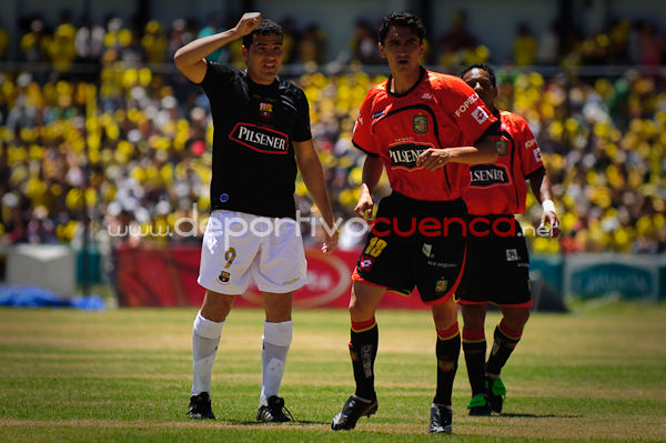 Deportivo Cuenca vs Barcelona 16 de Agosto del 2009