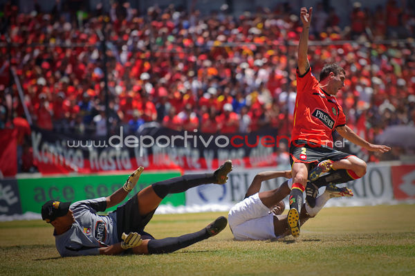 Deportivo Cuenca vs Barcelona 16 de Agosto del 2009