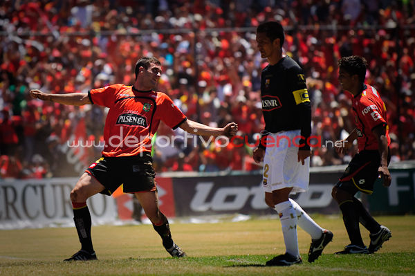 Deportivo Cuenca vs Barcelona 16 de Agosto del 2009
