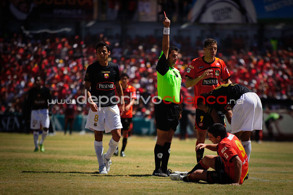 Deportivo Cuenca vs Barcelona 16 de Agosto del 2009