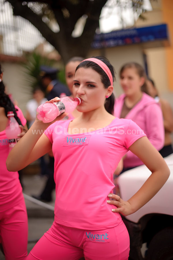 Candidatas Reina de Cuenca 2009 en Cuerpo Saludable Vivant