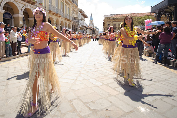 Colegio Sagrados Corazones en canonización del padre Damián