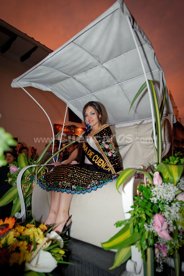 Elección Traje Típico de Candidatas a Reina de Cuenca 2009
