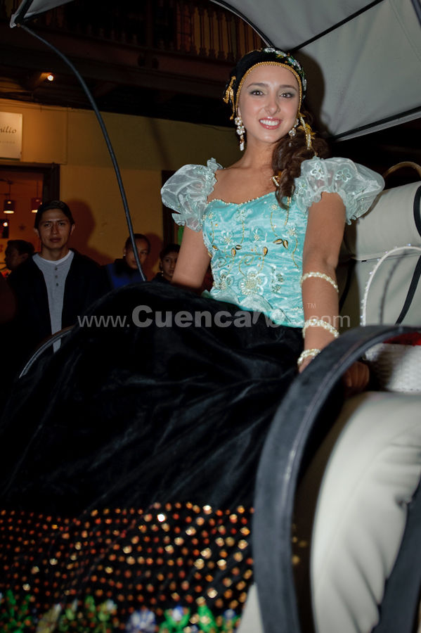Elección Traje Típico de Candidatas a Reina de Cuenca 2009