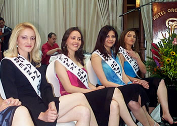 Presentación de las Candidatas a Reina del Azuay