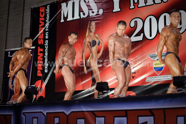 Miss y Mister Musculo 2009