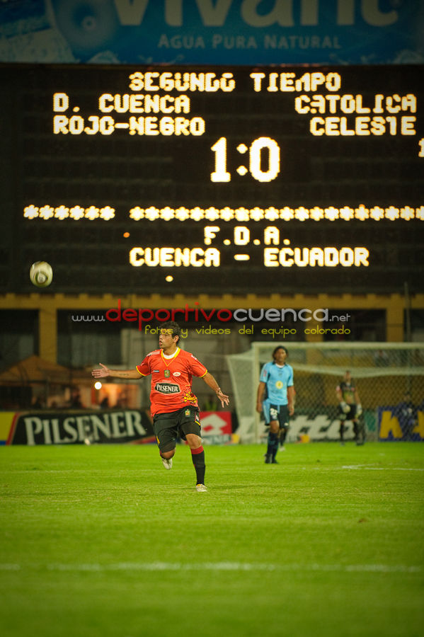 Deportivo Cuenca vs Universidad Catolica 24 de Febrero del 2010