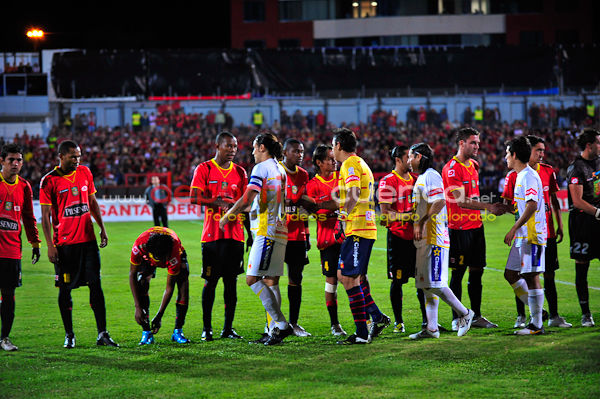 Deportivo Cuenca vs Morelia 9 de Marzo del 2010
