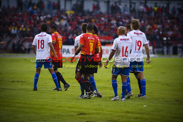 Deportivo Cuenca vs Nacional (Uruguay) 7 de Abril del 2010