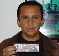 Ganador de una entrada al concierto de Hombres G