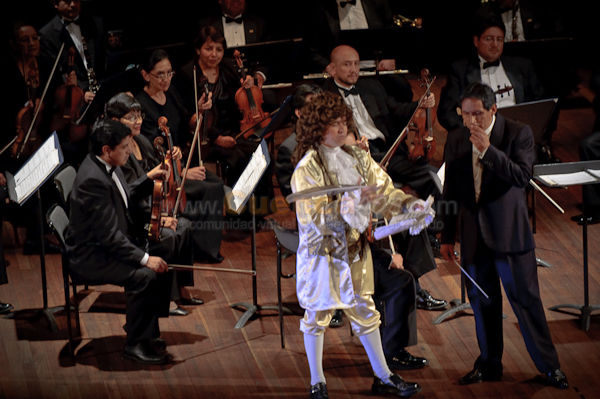 Mozart vino de Visita