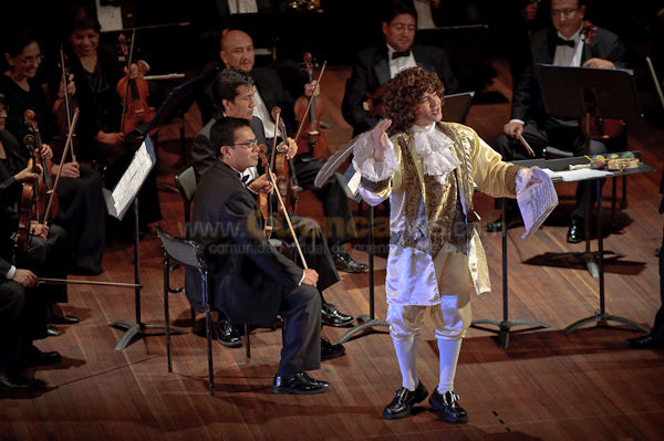 Mozart vino de Visita