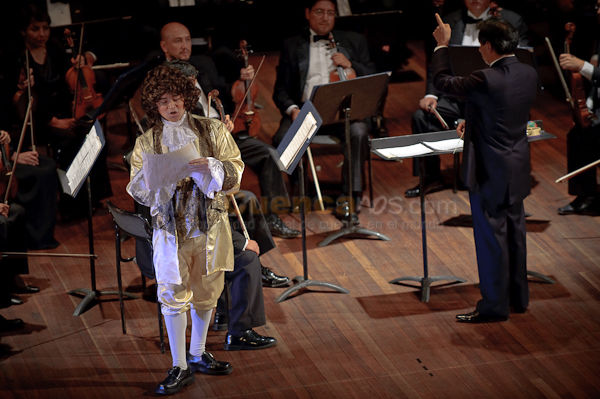 Mozart vino de Visita
