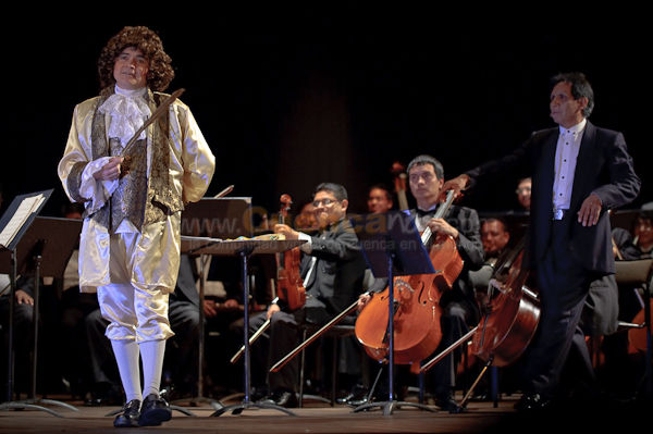 Mozart vino de Visita