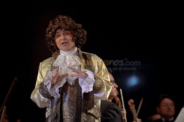 Mozart vino de Visita