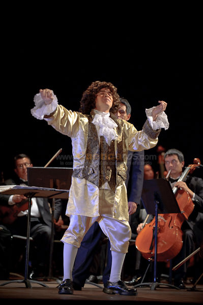 Mozart vino de Visita
