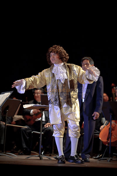 Mozart vino de Visita