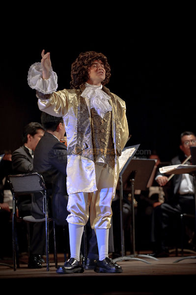 Mozart vino de Visita