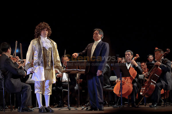 Mozart vino de Visita