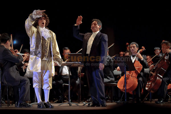 Mozart vino de Visita