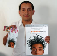Ganadora de una entrada al concierto de Café Tacvb