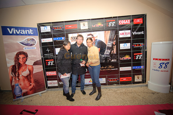 Alfombra Roja concierto Con toda el Alma