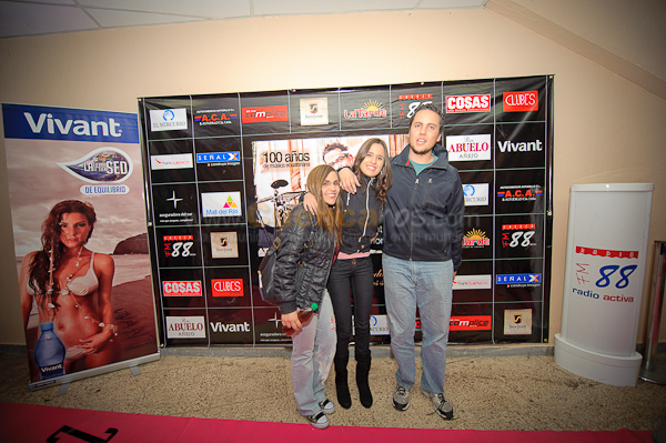 Alfombra Roja concierto Con toda el Alma