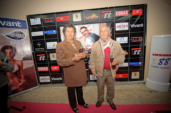 Alfombra Roja concierto Con toda el Alma