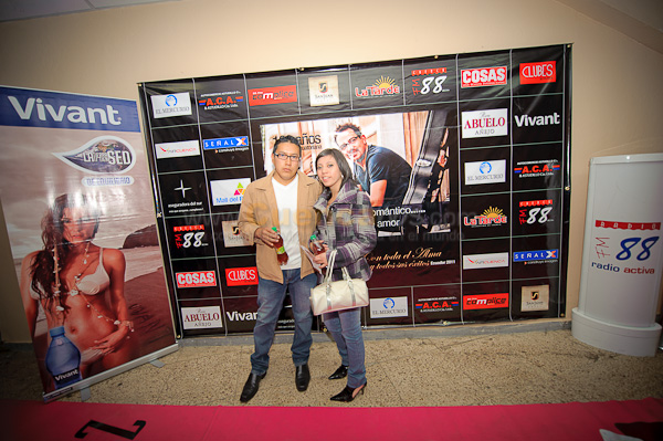 Alfombra Roja concierto Con toda el Alma