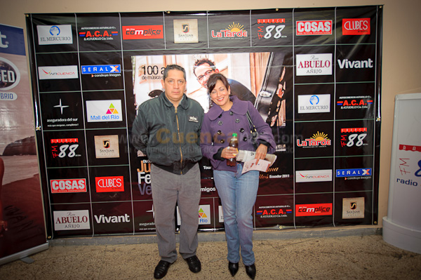 Alfombra Roja concierto Con toda el Alma