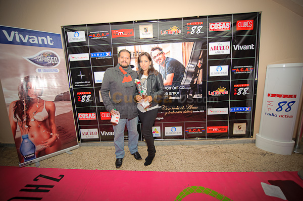 Alfombra Roja concierto Con toda el Alma