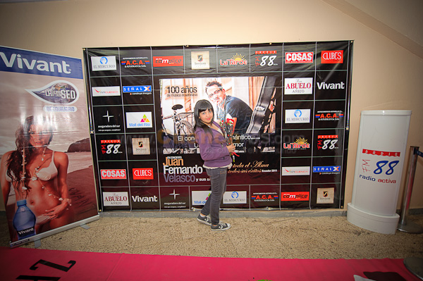 Alfombra Roja concierto Con toda el Alma