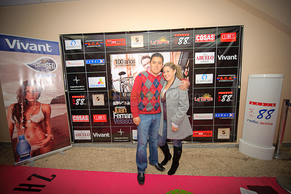 Alfombra Roja concierto Con toda el Alma