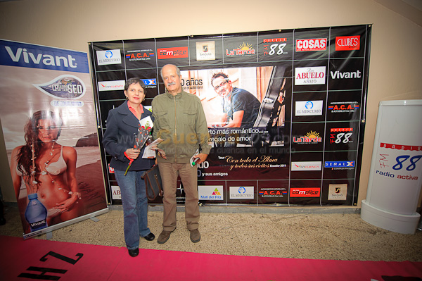 Alfombra Roja concierto Con toda el Alma