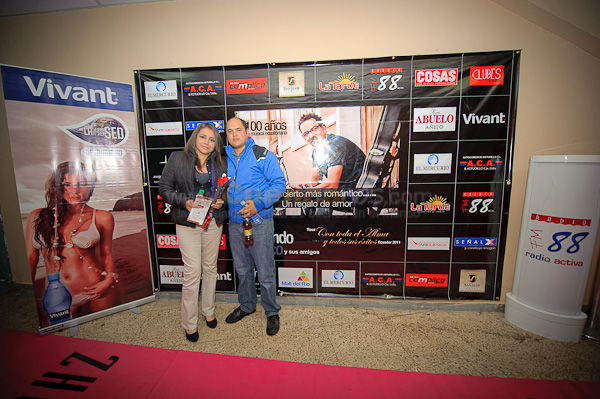 Alfombra Roja concierto Con toda el Alma