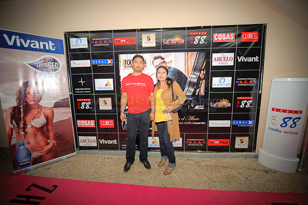 Alfombra Roja concierto Con toda el Alma