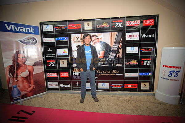 Alfombra Roja concierto Con toda el Alma