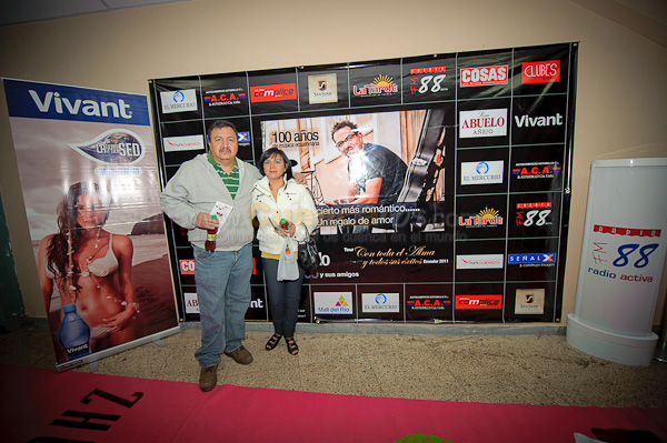 Alfombra Roja concierto Con toda el Alma