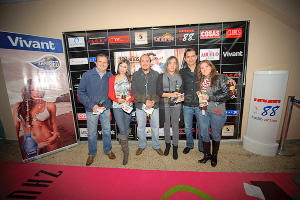Alfombra Roja concierto Con toda el Alma