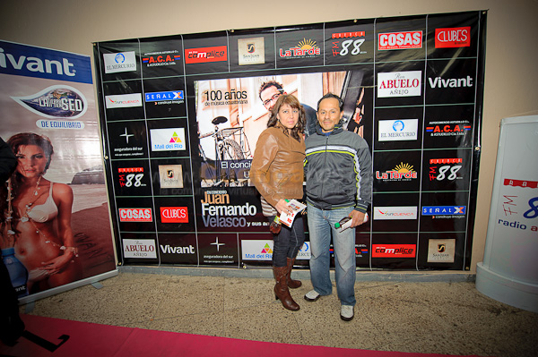 Alfombra Roja concierto Con toda el Alma