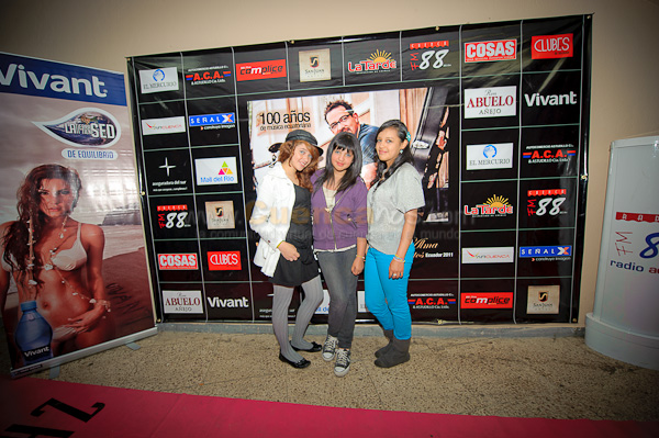 Alfombra Roja concierto Con toda el Alma