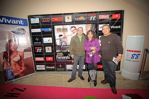 Alfombra Roja concierto Con toda el Alma