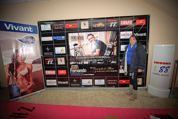 Alfombra Roja concierto Con toda el Alma