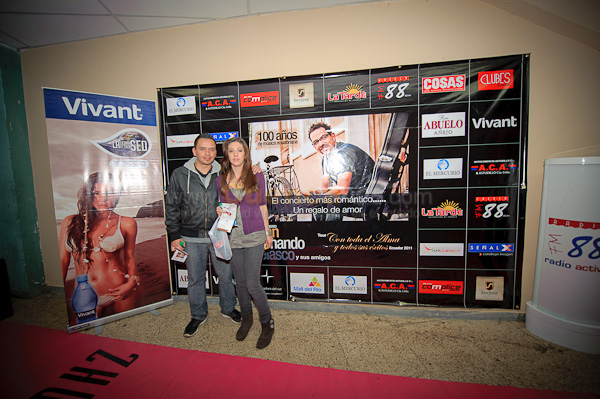 Alfombra Roja concierto Con toda el Alma