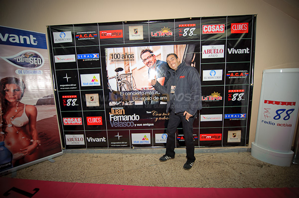 Alfombra Roja concierto Con toda el Alma