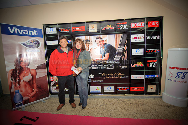 Alfombra Roja concierto Con toda el Alma