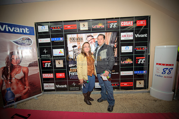 Alfombra Roja concierto Con toda el Alma