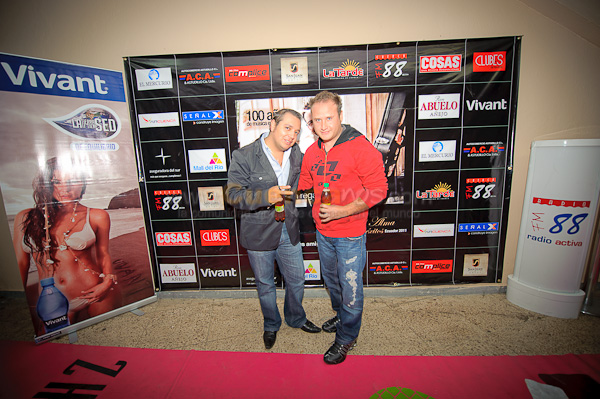 Alfombra Roja concierto Con toda el Alma
